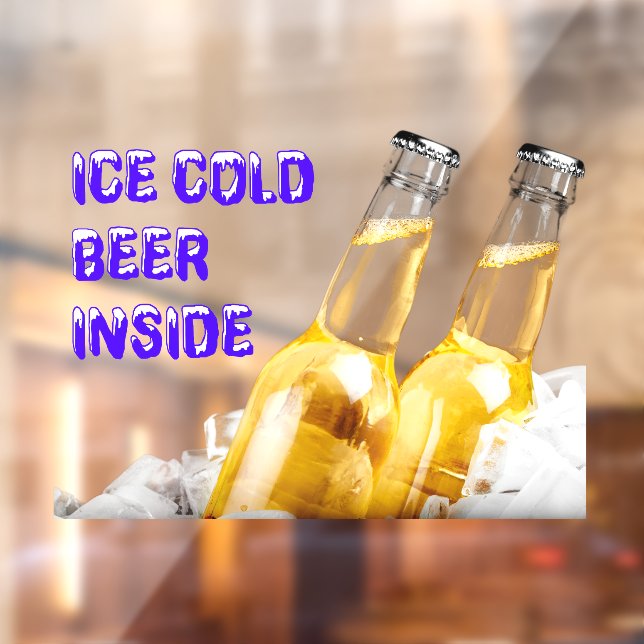 Convenience Store Ice Cold Beer Inside (Sheet 2)