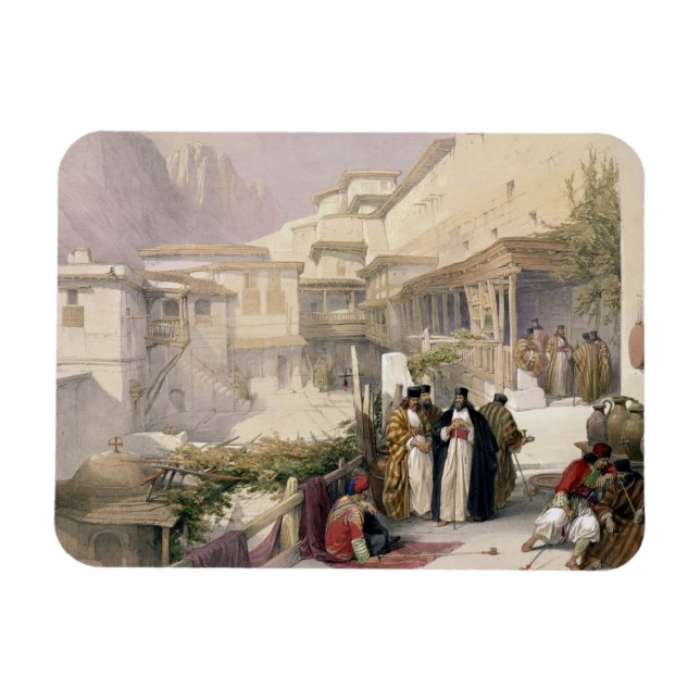 Convent of St. Catherine, Mount Sinai, February 17 Magnet (Horizontal)