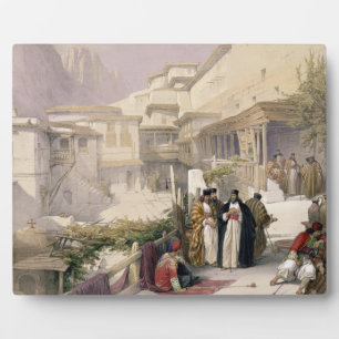 Convent of St. Catherine, Mount Sinai, February 17 Plaque