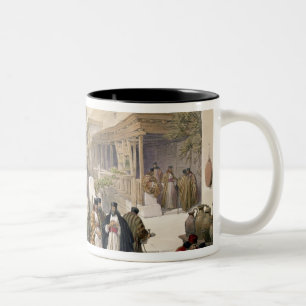 Convent of St. Catherine, Mount Sinai, February 17 Two-Tone Coffee Mug