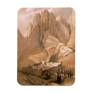 Convent of St. Catherine with Mount Horeb, Februar Magnet