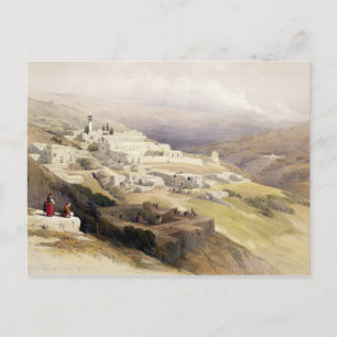 Convent of the Terra Santa, Nazareth Holiday Postcard