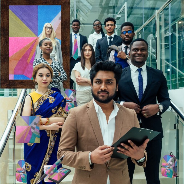 "Converge" Tissue Paper (Get the full “Converge” collection at: https://bit.ly/SmartArtIIZazzle. )