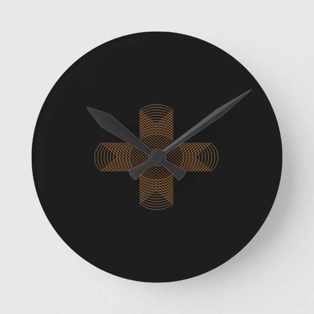 converging round clock (Front)