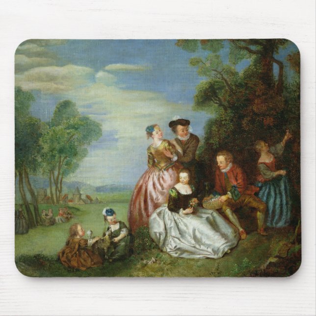 Conversation in a Park Mouse Pad (Front)
