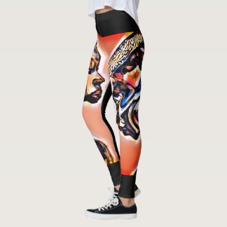 Conversation  leggings