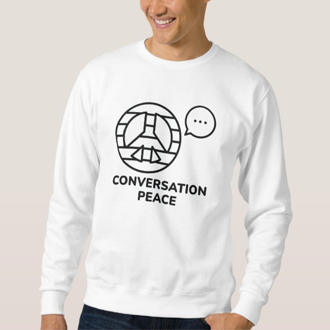 Conversation Peace Sweatshirt (Front)