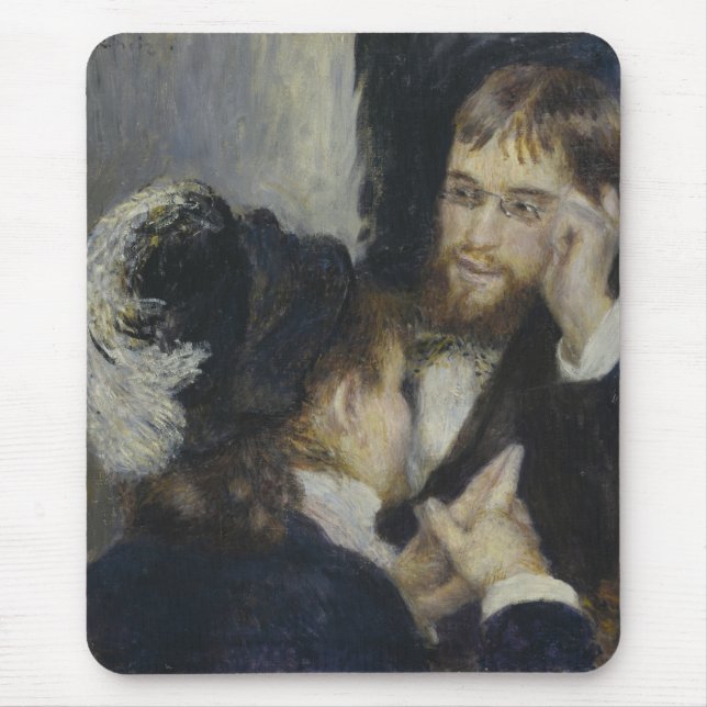 Conversation with the Gardener Mouse Pad (Front)