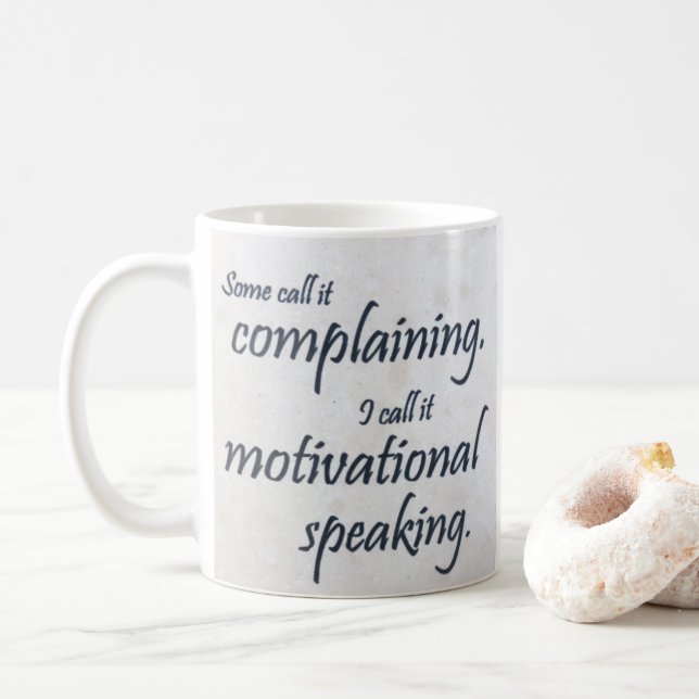 Conversational Mug (With Donut)