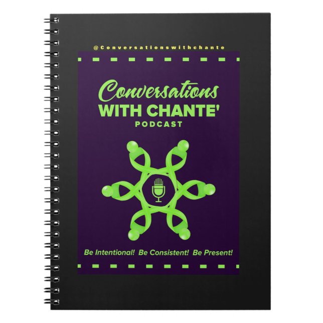 Conversations with Chante Notebook  (Front)