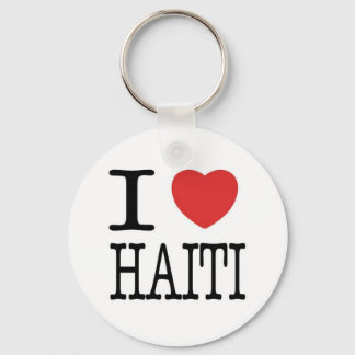 Conversations with the Living: I <3 Haiti Key Ring