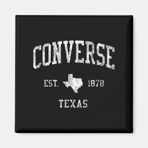 Converse Tx J01 Vintage Athletic Srts Design  Magnet