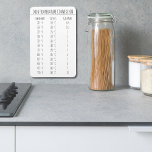 Conversion Chart Temperature Celsius Fahrenheit  M Magnet<br><div class="desc">Check out these cool stickers for your kitchen or business. They feature a rustic Kraft paper background and a customisable label for all your cooking conversions.
A handy guide or perfect gift for a home baker or cook!</div>