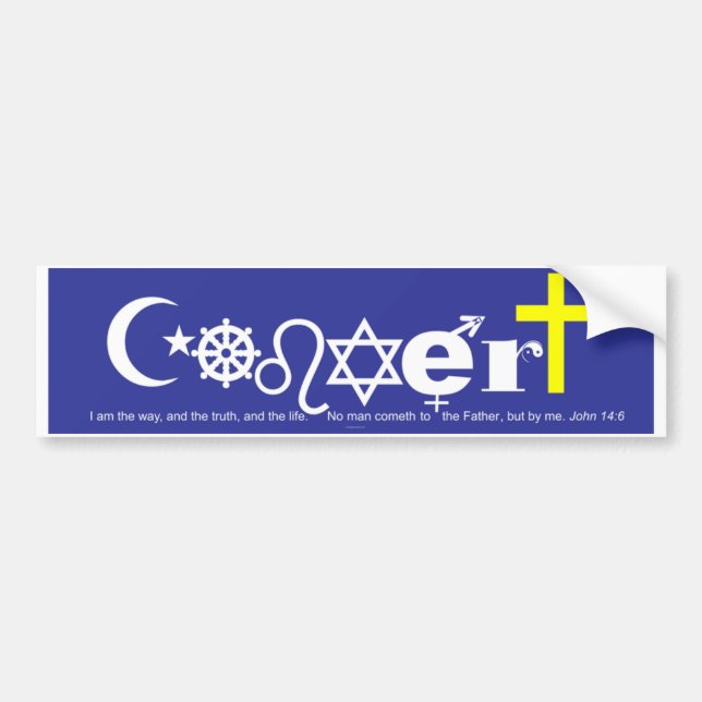 Convert Bumper Sticker (Front)