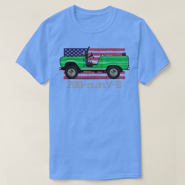 Convertible Green T-Shirt (Design Front)