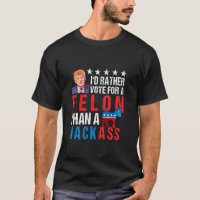 Convicted Felon 2024 I d Rather Vote For Felon Tha