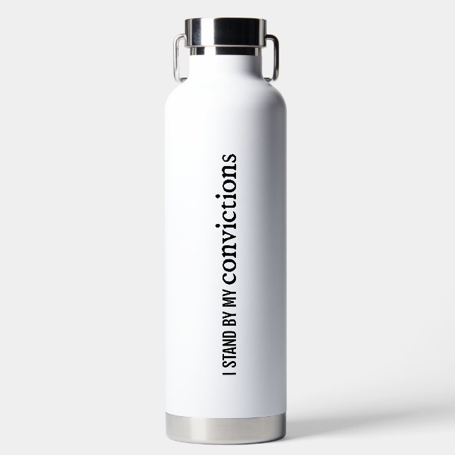 Convictions Vacuum Insulated Bottle (Front)