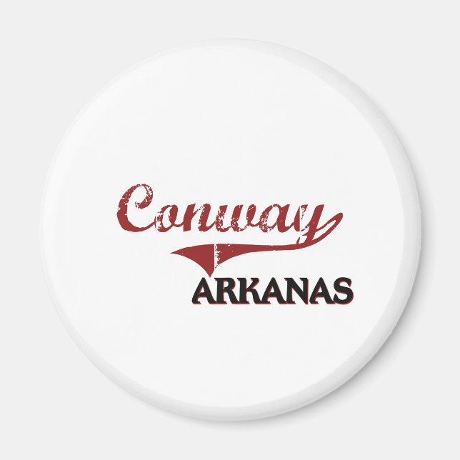 Conway Arkansas City Classic Magnet (Front)