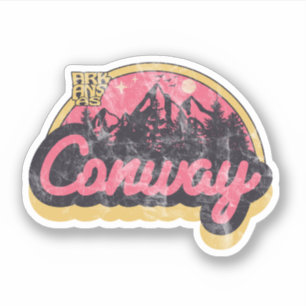 Conway, Arkansas  Sticker