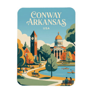 Conway USA Magnet