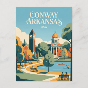 Conway USA Postcard