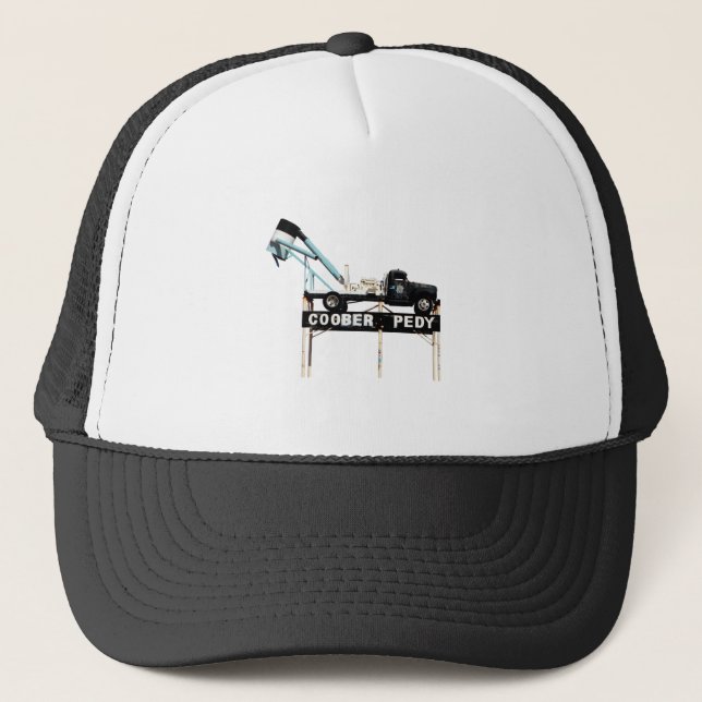 Coober Pedy, Opal Capital of the World Trucker Hat (Front)
