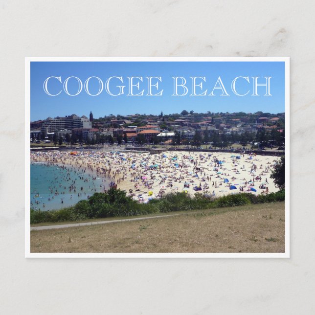 coogee beach summer postcard (Front)