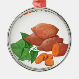 Cook a Sweet Potato Day - Appreciation Day Metal Tree Decoration