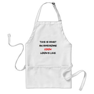 cook, awesome standard apron