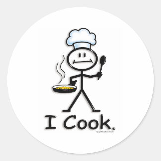 Cook Classic Round Sticker
