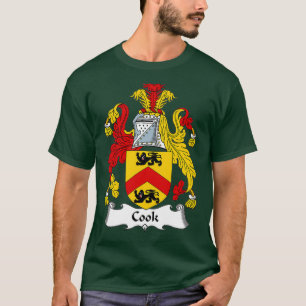 Cook Coat of Arms  Family Crest T-Shirt