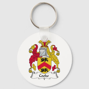 Cook Family Crest Key Ring
