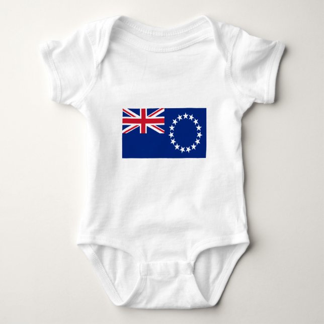 cook islands baby bodysuit (Front)