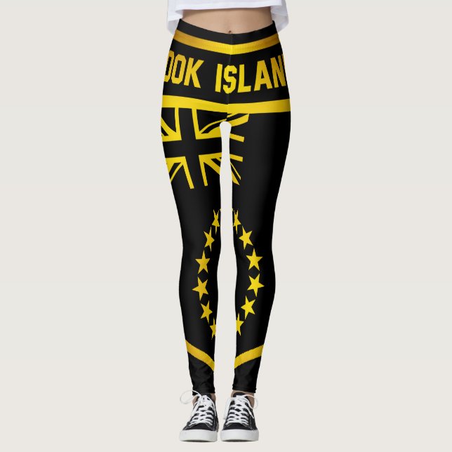 Cook Islands Emblem Leggings (Front)