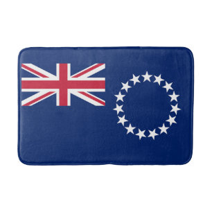 Cook Islands Flag Bath Mat