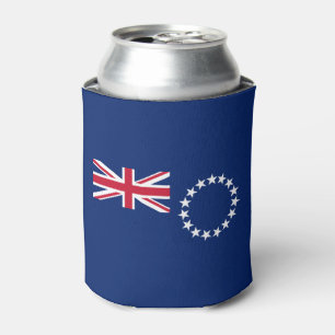 Cook Islands Flag Can Cooler