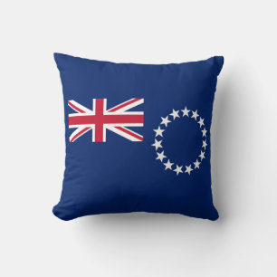 Cook Islands Flag Cushion