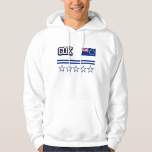 Cook Islands Flag Hoodie
