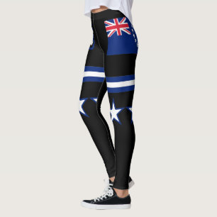 Cook Islands Flag Leggings