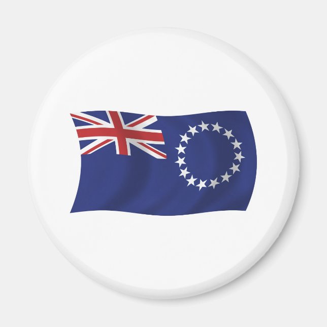 Cook Islands Flag Magnet (Front)