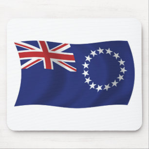 Cook Islands Flag Mousepad