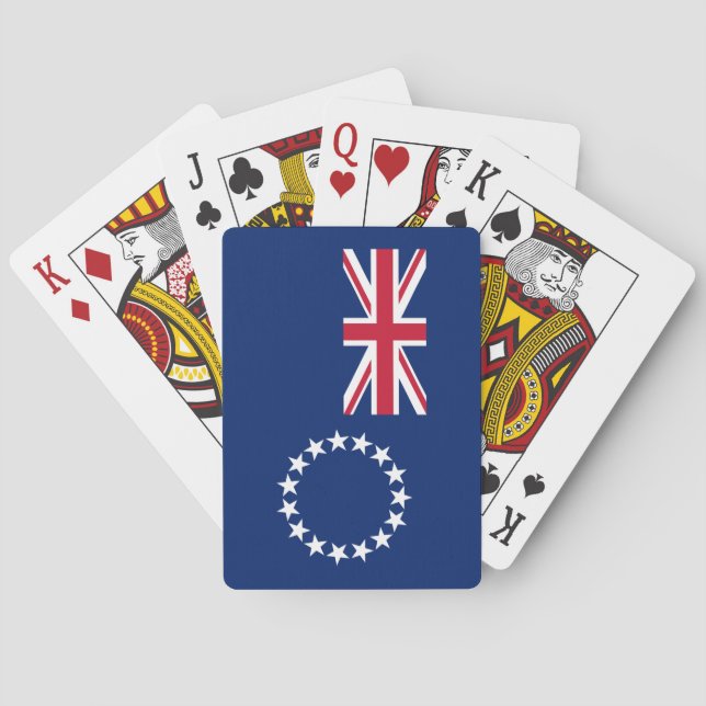 Cook Islands Flag Playing Cards (Back)