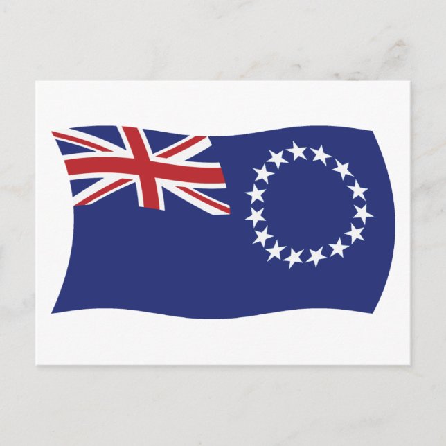 Cook Islands Flag Postcard (Front)