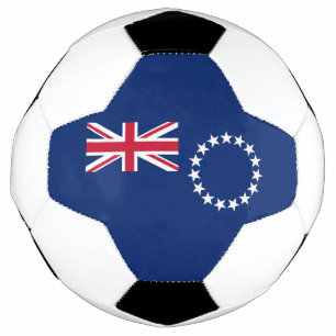 Cook Islands Flag Soccer Ball