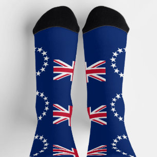 Cook Islands Flag Socks