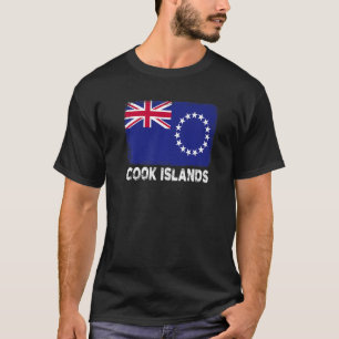 Cook Islands Flag  Support Cook Islands People T-Shirt