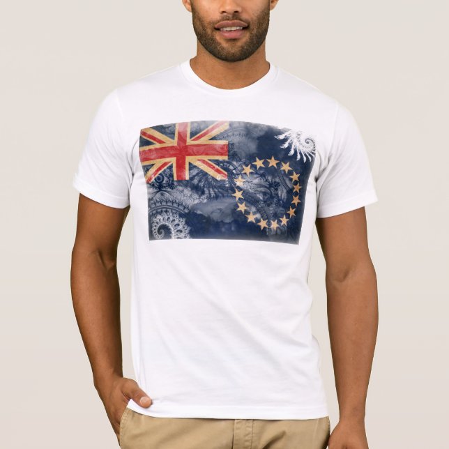 Cook Islands Flag T-Shirt (Front)