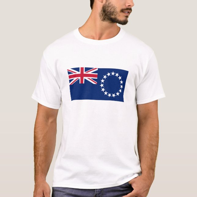 Cook Islands Flag T-Shirt (Front)