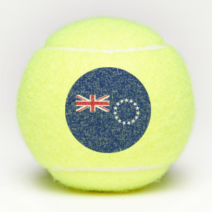 Cook Islands Flag Tennis Balls