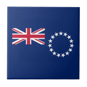 Cook Islands Flag Tile